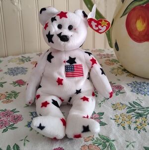 TY Patriotic Glory Beanie Baby